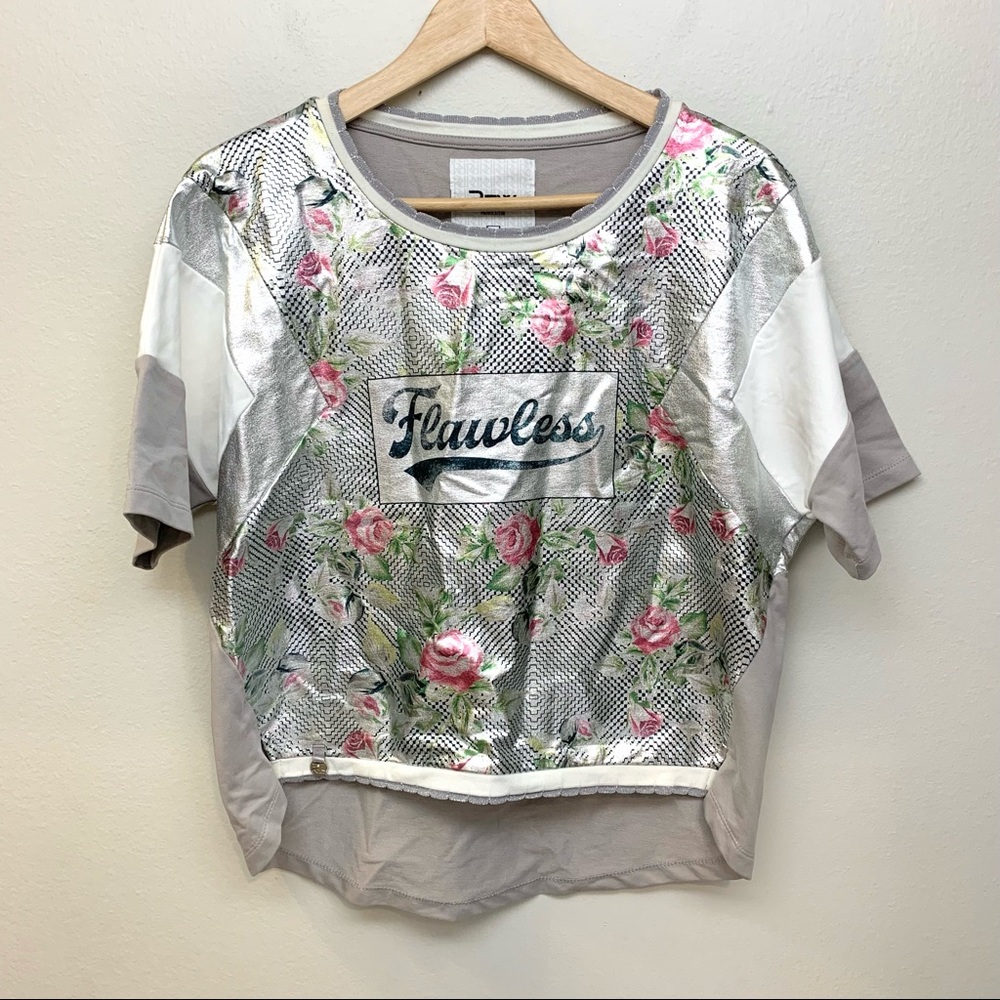 RAW Provocateur Floral Graphic T shirt Size XL